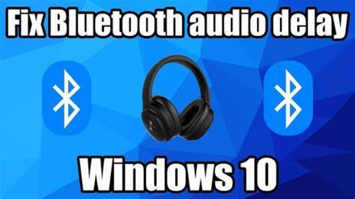 Bluetooth audio lag is a common cause of out-of-sync playback