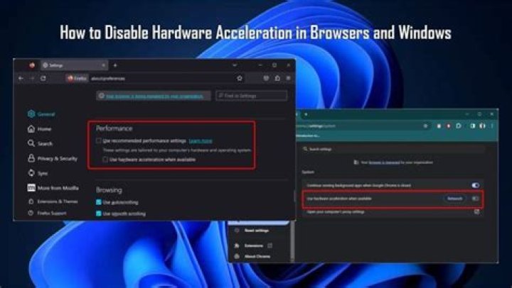 Hardware acceleration and browser updates troubleshooting for streaming playback