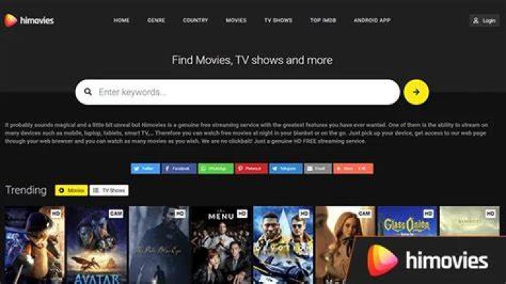 himovies: Stream Free Movies Online in HD
