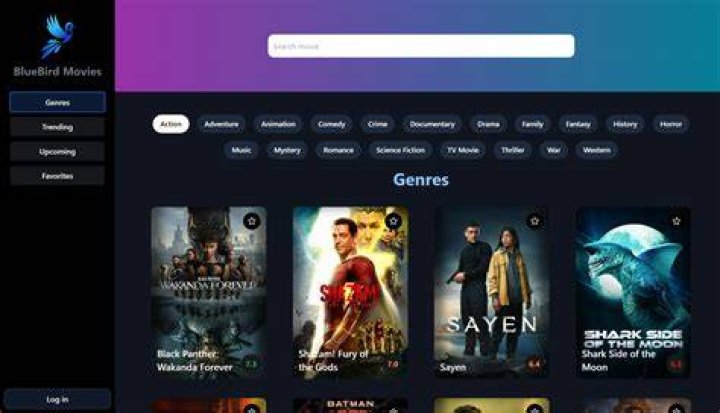 How to search movies online using titles and categories