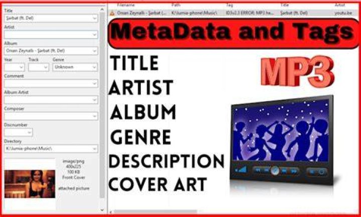 MP3 metadata and ID3 tag management