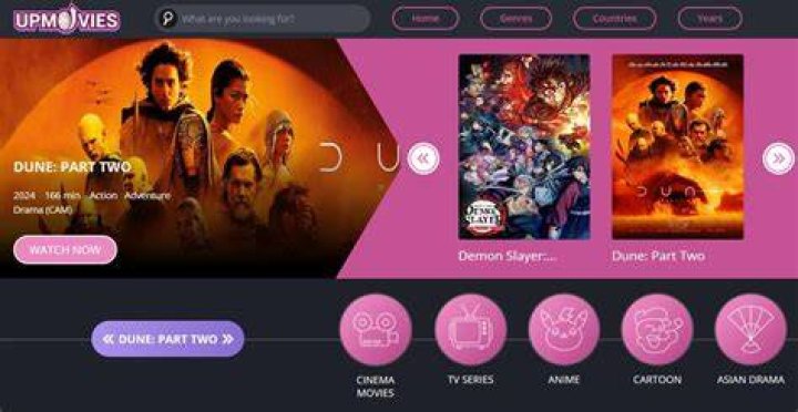 upmovies: Stream and Download Movies Online in HD
