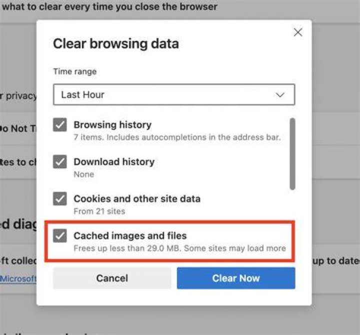 Clear cache to resolve stuck playback sessions
